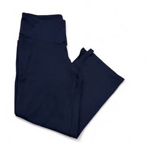 Jockey Navy Blue Wide-Leg leggings Pants Large pockets